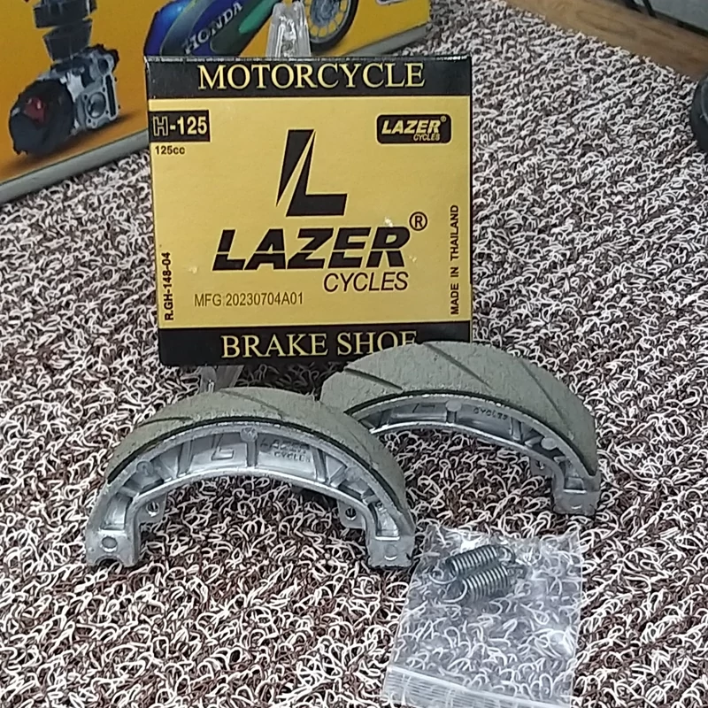 لنت ترمز موتور سیکلت لیزر طلایی